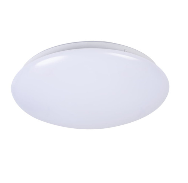 Plafon CORSO okrągły biały LED 1x12W 27,8cm 900lm IP44 Miledo 873006
