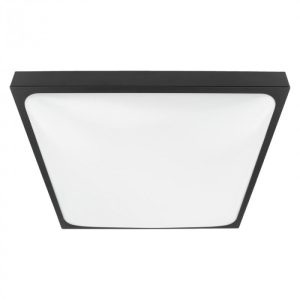 Plafon czarno-biały kwadratowy 30cm 2xE27x40W IP20 Ecolight 1017615 Plafon czarno-biały kwadratowy 30cm 2xE27x40W IP20 Ecolight 1017615
