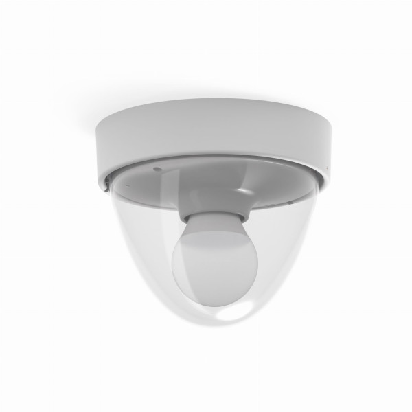 Plafon czarno-przezroczysty okrągły 17cm NOOK 1xE27x40W IP44 Nowodvorski 881270