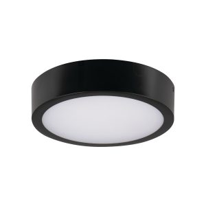 Plafon DABER z pilotem okrągły czarny LED 1x13W 25,1cm 1490lm IP66 Kanlux 872355 Plafon DABER z pilotem okrągły czarny LED 1x13W 25,1cm 1490lm IP66 Kanlux 872355
