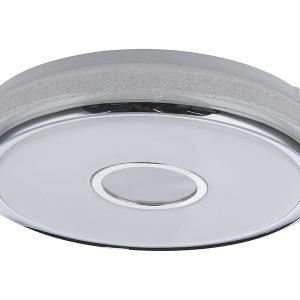 Plafon Dani LED 50 cm biało-srebrny 24164 Plafon Dani LED 50 cm biało-srebrny 24164