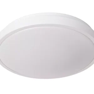 Plafon DASHER okrągły biały LED 1x18W 34,8cm 1150lm IP44 Lucide 881220 Plafon DASHER okrągły biały LED 1x18W 34,8cm 1150lm IP44 Lucide 881220