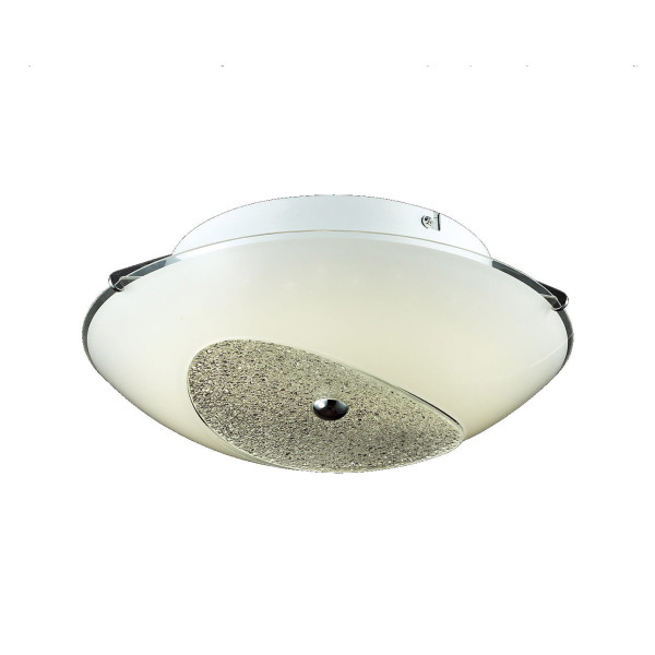 Plafon DELIA okrągły biały LED 1x12W 30cm 960lm IP20 Ciepła biel Italux 878592