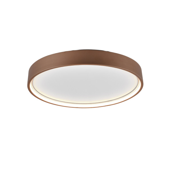 Plafon DOHA okrągły brązowo-biały LED 1x29W 45cm 3260lm IP20 Trio 872371