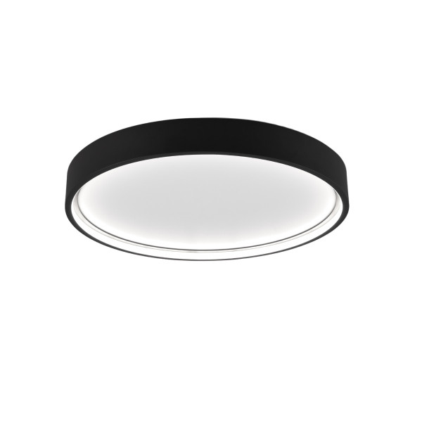 Plafon DOHA okrągły czarno-biały LED 1x29W 45cm 3260lm IP20 Trio 872719