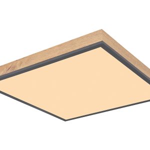 Plafon Doro LED 45 cm aluminiowy brązowy 47898 Plafon Doro LED 45 cm aluminiowy brązowy 47898