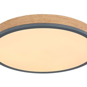 Plafon Doro LED 45 cm metalowy brązowy 47905 Plafon Doro LED 45 cm metalowy brązowy 47905