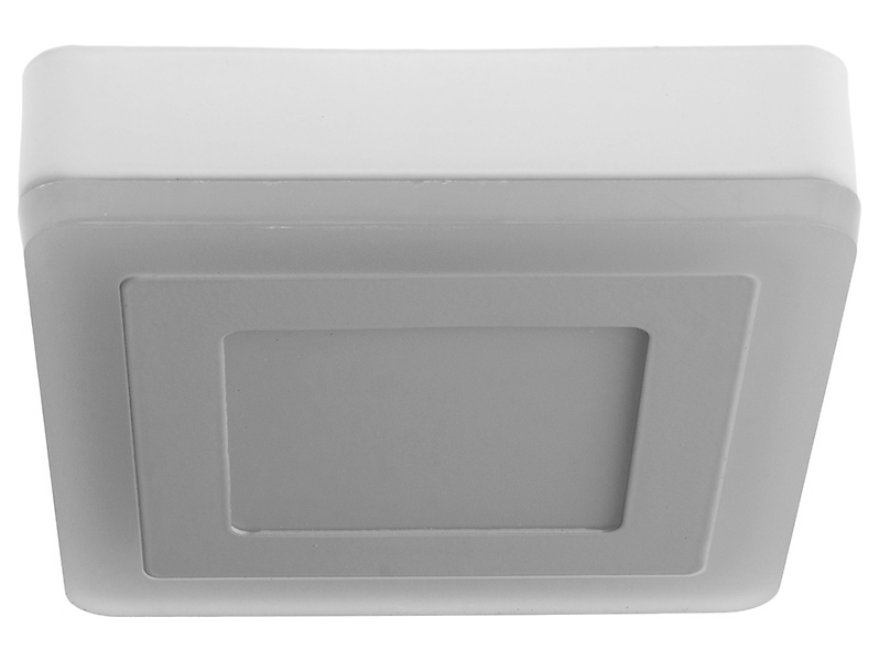 Plafon Dos LED aluminiowy biały 25075