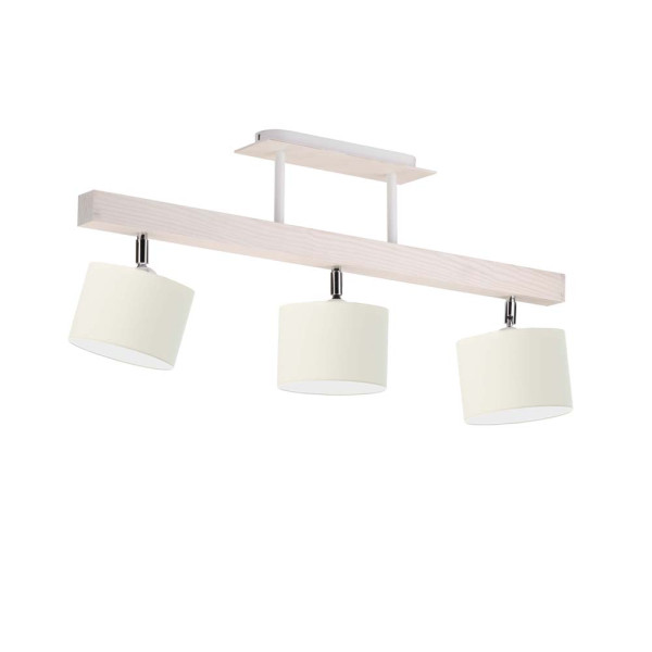 Plafon drewniany HOLLYWOOD Biały - Ecru 962271