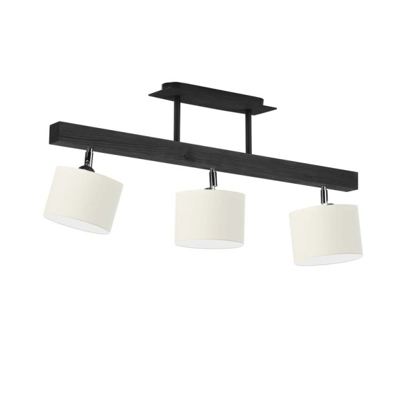 Plafon drewniany HOLLYWOOD Heban - Ecru 962291