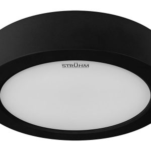 Plafon Edor LED 17,5 cm ze zmienną barwą światła czarny 659594 Plafon Edor LED 17,5 cm ze zmienną barwą światła czarny 659594
