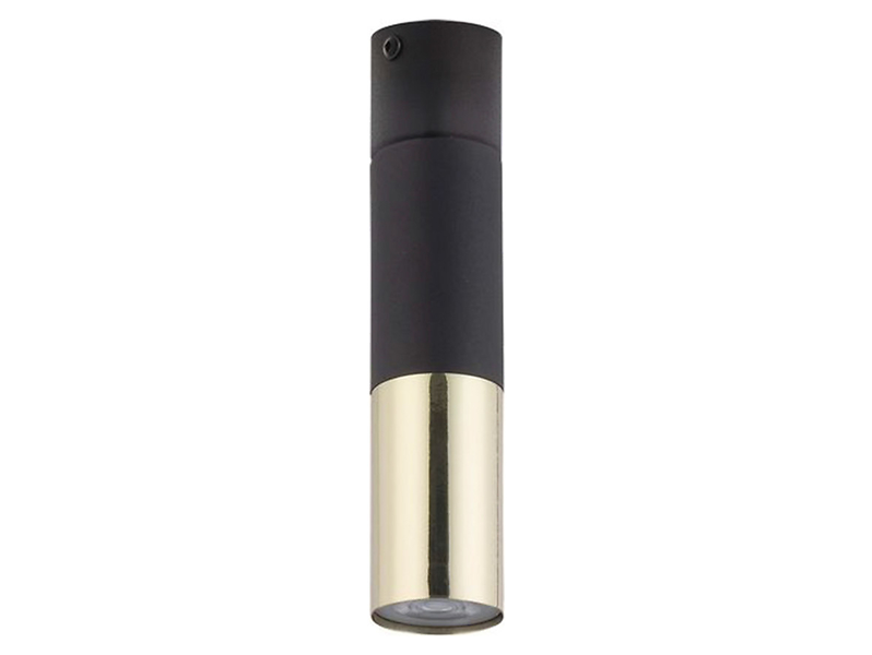 Plafon Elit 24 cm metalowy czarno-złoty 39494