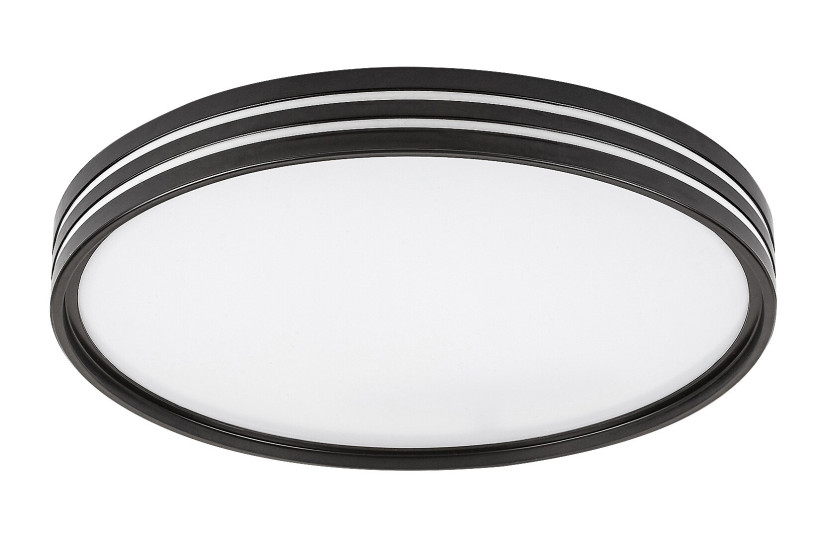 Plafon Epora okrągły czarny LED 1x25W 39cm 1120lm IP20 Rabalux 949110