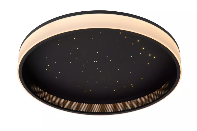 Plafon ESTREJA okrągły czarno-biały LED 1x40W 40cm 700lm IP20 Lucide 881184