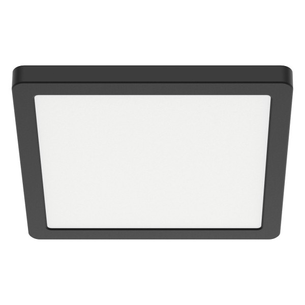 Plafon EVORA kwadratowy czarny LED 1x24W 29,5cm 1680lm IP20 Milagro 872428