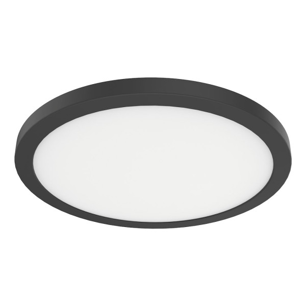 Plafon EVORA okrągły czarny LED 1x18W 22,5cm 1260lm IP20 Milagro 872454