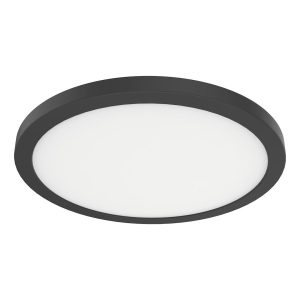 Plafon EVORA okrągły czarny LED 1x24W 30cm 1680lm IP20 Milagro 872749 Plafon EVORA okrągły czarny LED 1x24W 30cm 1680lm IP20 Milagro 872749