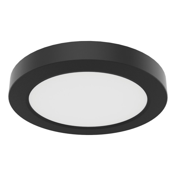 Plafon EVORA okrągły czarny LED 1x6W 14cm 420lm IP20 Milagro 872748