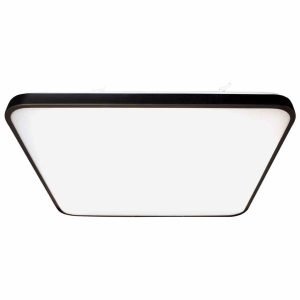 Plafon FABIO kwadratowy czarno-biały LED 1x35W 47cm lm IP20 Milagro 872943 Plafon FABIO kwadratowy czarno-biały LED 1x35W 47cm lm IP20 Milagro 872943