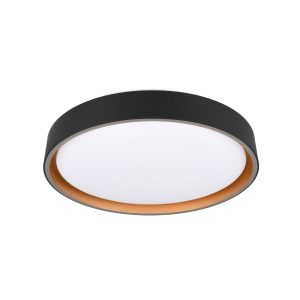 Plafon FELIS z pilotem okrągły czarny LED 1x24W 40cm 2500lm IP20 RL 872647 Plafon FELIS z pilotem okrągły czarny LED 1x24W 40cm 2500lm IP20 RL 872647