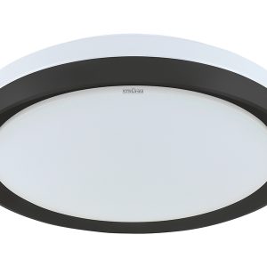 Plafon Figaro 38,5 cm stalowy czarny 659602 Plafon Figaro 38,5 cm stalowy czarny 659602