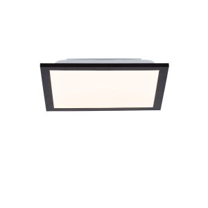 Plafon FLAT kwadratowy czarny LED 1x6W 29,5cm 485lm IP20 Paul Neuhaus 881167 Plafon FLAT kwadratowy czarny LED 1x6W 29,5cm 485lm IP20 Paul Neuhaus 881167