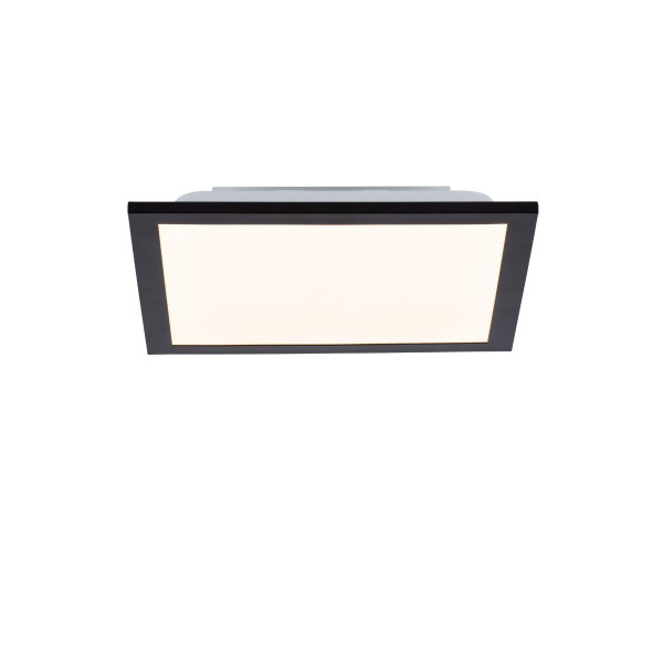 Plafon FLAT kwadratowy czarny LED 1x6W 29,5cm 485lm IP20 Paul Neuhaus 881167