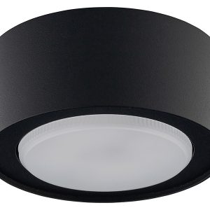Plafon Flea LED stalowy czarny 38010