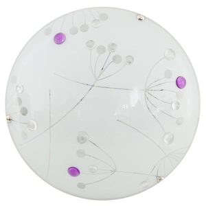 Plafon FLORAL okrągły biały LED 1x10W 30cm 660lm IP20 Candellux 872500