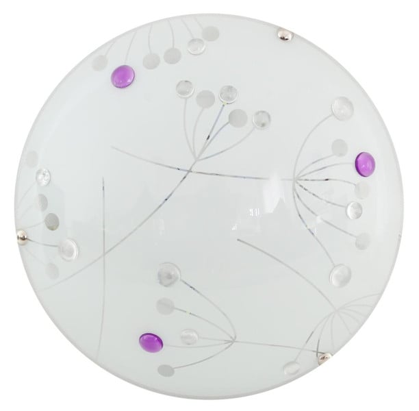 Plafon FLORAL okrągły biały LED 1x10W 30cm 660lm IP20 Candellux 872500