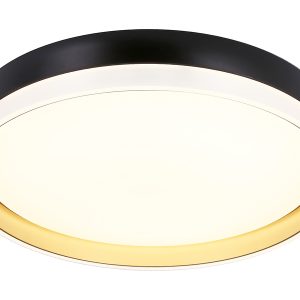 Plafon Florida LED metalowy czarny 201585