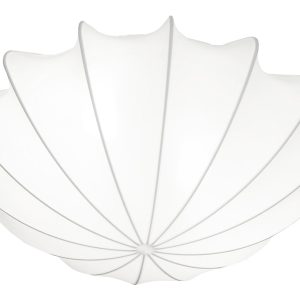 Plafon Form 2-punktowy 50 cm tkaninowy biały 147750
