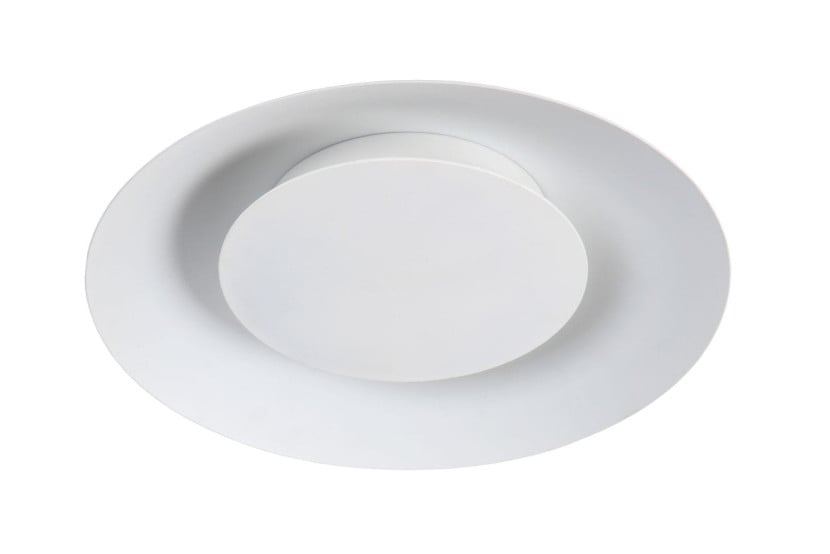 Plafon FOSKAL okrągły biały LED 1x12W 34,5cm 900lm IP20 Lucide 1017574