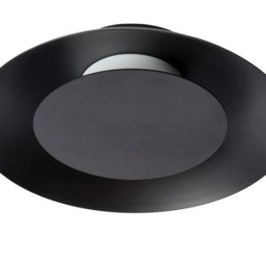Plafon FOSKAL okrągły czarny LED 1x6W 21,5cm 480lm IP20 Lucide 1017658