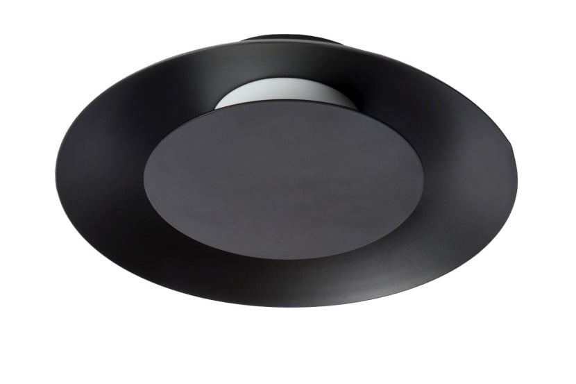 Plafon FOSKAL okrągły czarny LED 1x6W 21,5cm 480lm IP20 Lucide 1017658