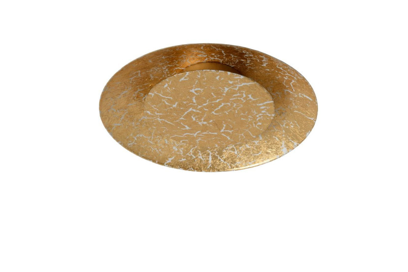 Plafon FOSKAL okrągły złoty LED 1x6W 21,5cm 480lm IP20 Lucide 1017565