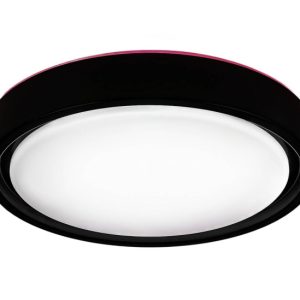 Plafon Foster z pilotem okrągły czarny LED 1x28W 36cm 1300lm IP20 Rabalux 872754