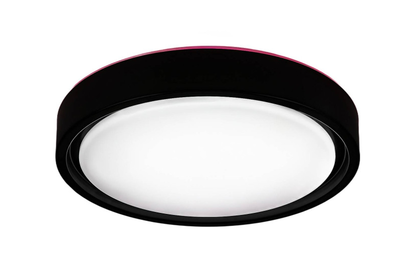 Plafon Foster z pilotem okrągły czarny LED 1x28W 36cm 1300lm IP20 Rabalux 872754