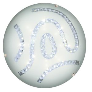 Plafon GAJA okrągły biały LED 1x10W 30cm 660lm IP20 Candellux 872356