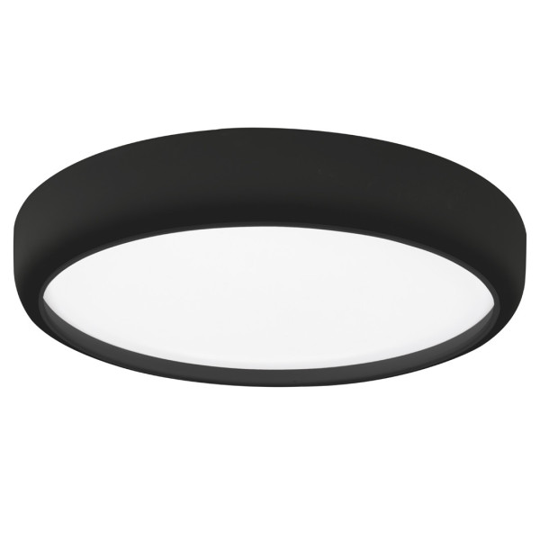 Plafon GEA okrągły czarno-biały LED 1x36W 39cm 2520lm IP20 Milagro 872452