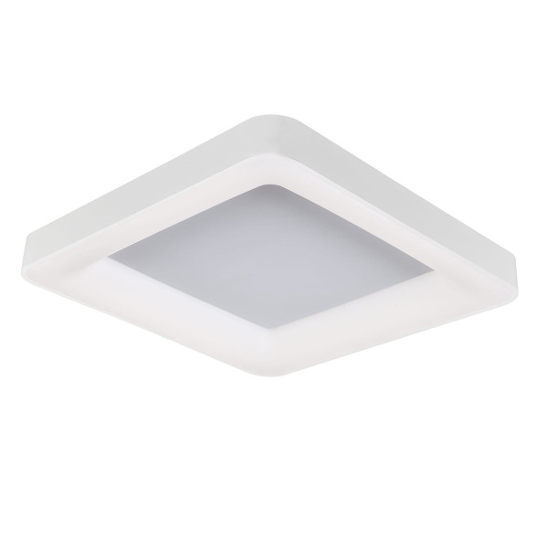 Plafon GIACINTO kwadratowy biały LED 1x50W 60cm 2750lm IP20 Italux 878622