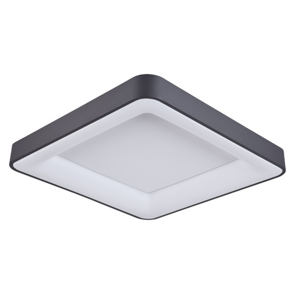 Plafon Giacinto kwadratowy czarny LED 50W 4000K 2750lm IP20 Italux 1017643