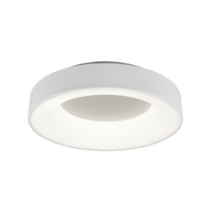 Plafon GIRONA okrągły biały LED 1x27W 45cm 3200lm IP20 Neutralna biel Trio 872406 Plafon GIRONA okrągły biały LED 1x27W 45cm 3200lm IP20 Neutralna biel Trio 872406