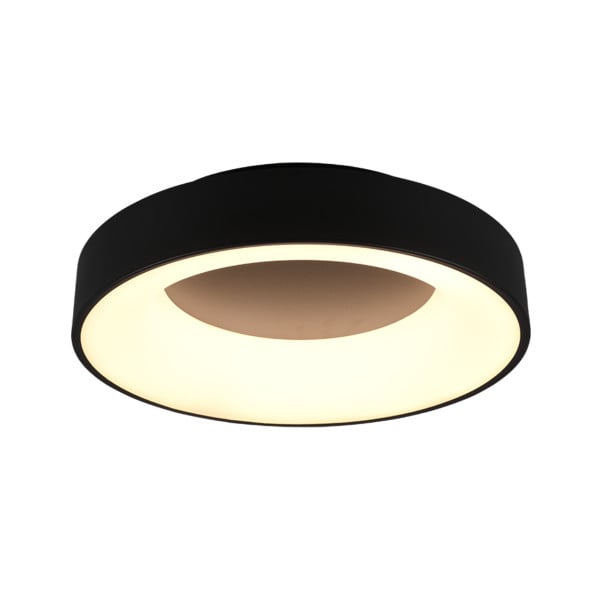 Plafon GIRONA okrągły czarno-biały LED 1x27W 45cm 3100lm IP20 Trio 872633