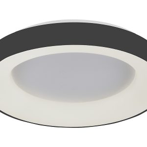 Plafon Giulia LED 48 cm aluminiowy czarny 63553 Plafon Giulia LED 48 cm aluminiowy czarny 63553