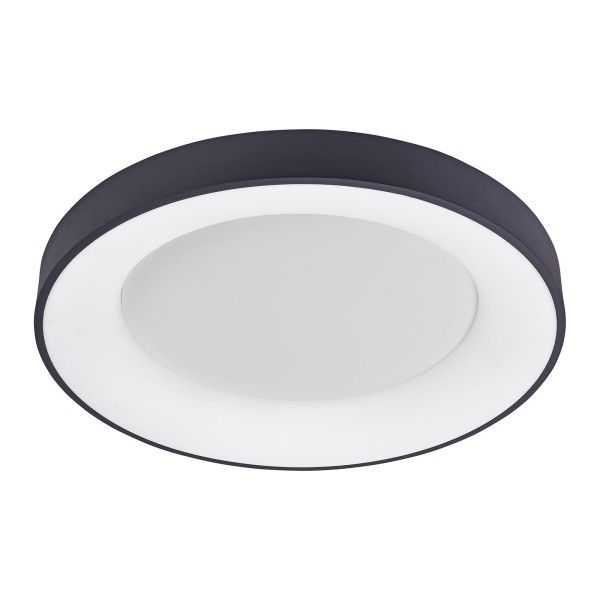 Plafon GIULIA okrągły czarno-biały LED 1x50W 60cm 2750lm IP20 Italux 878639