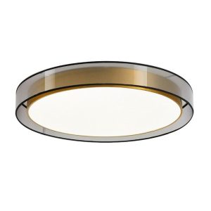 Plafon Golden Eye okrągły złoty LED 1x60W 60cm 4800lm IP20 Abigali 878496 Plafon Golden Eye okrągły złoty LED 1x60W 60cm 4800lm IP20 Abigali 878496