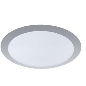 Plafon GONZALO okrągły srebrno-biały LED 1x12W 34cm 1050lm IP20 Trio 1018319 Plafon GONZALO okrągły srebrno-biały LED 1x12W 34cm 1050lm IP20 Trio 1018319
