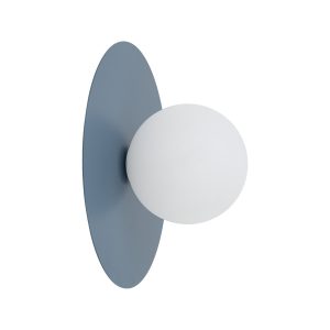 Plafon granatowy Tk Lighting Pixi Kulka Klosz Biały G9 961221 Plafon granatowy Tk Lighting Pixi Kulka Klosz Biały G9 961221