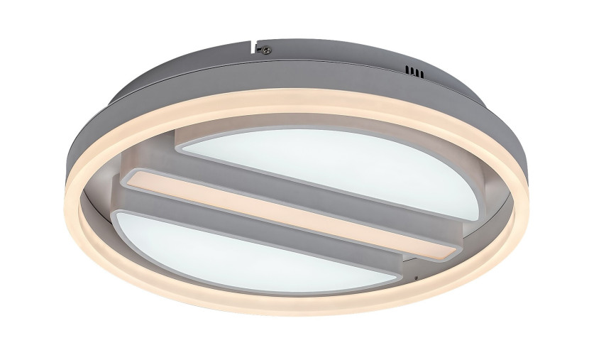 Plafon Gremin z pilotem okrągły biały LED 1x55W 40cm 2750lm IP20 Rabalux 872996